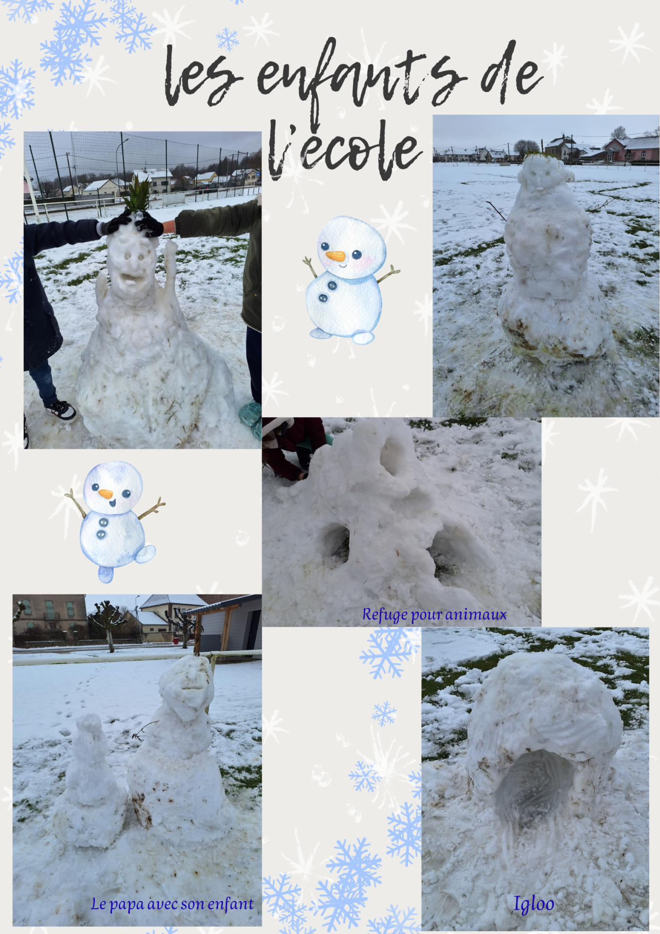 Joie de la neige